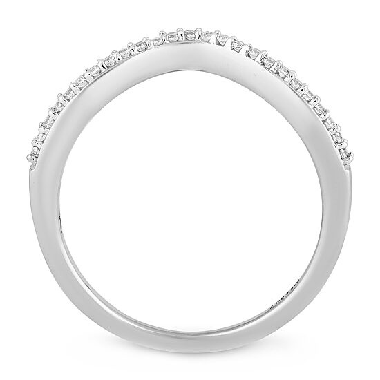 Womens 1/2 CT. T.W. Natural White Diamond 10K Two Tone Gold Round Beauty and the Beast Bridal Set