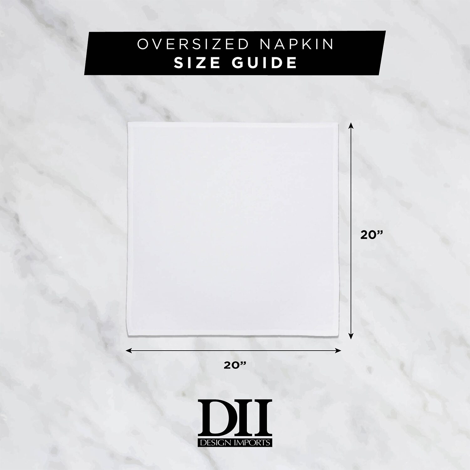 Design Imports Cotton 6-pc. Napkins