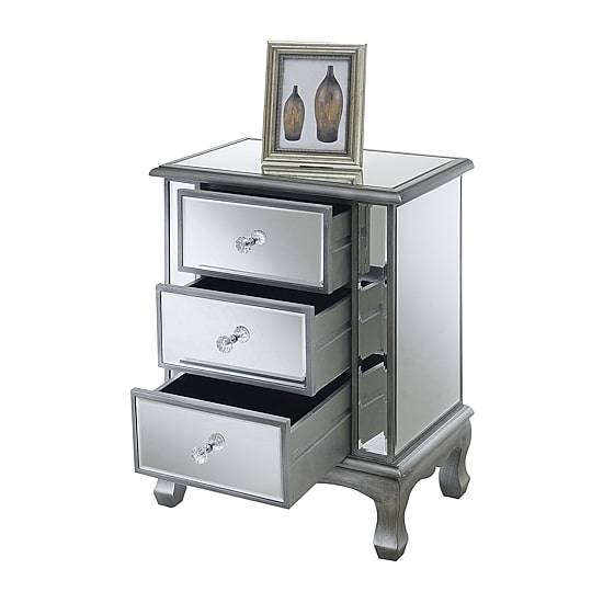 Convenience Concepts 3-Drawer End Table
