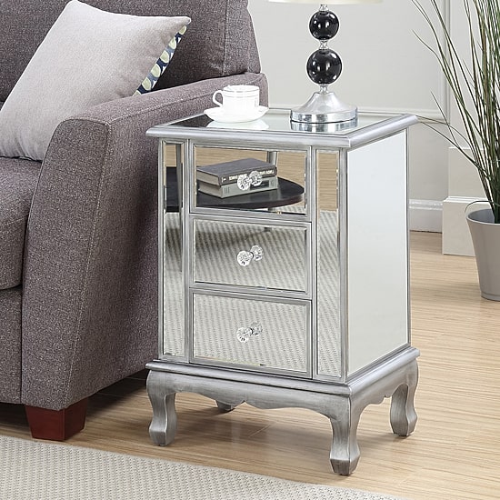 Convenience Concepts 3-Drawer End Table