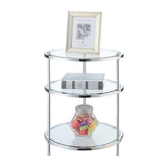 Convenience Concepts Metal End Table