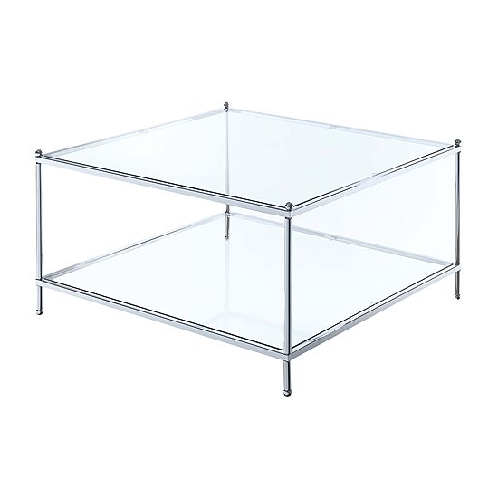 Convenience Concepts Metal Coffee Table