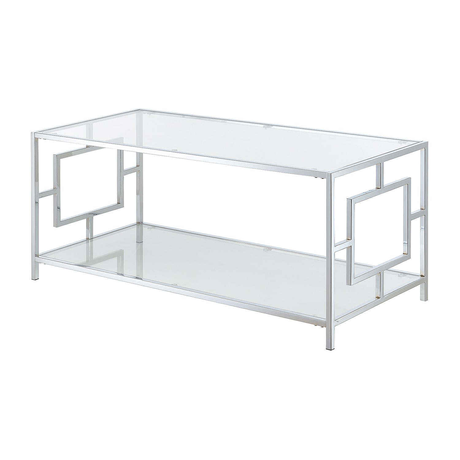 Convenience Concepts Metal Coffee Table