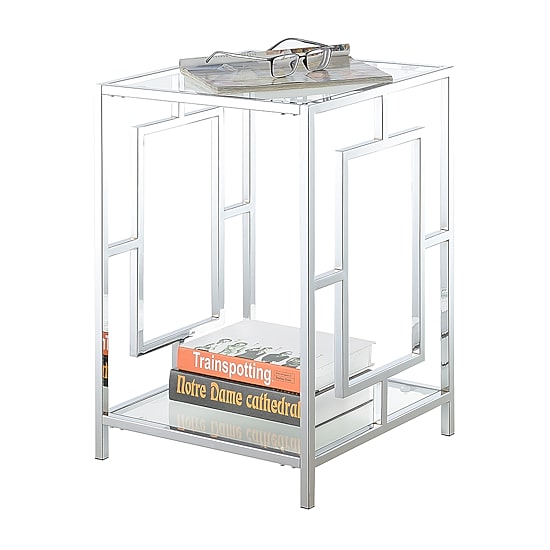 Convenience Concepts Metal End Table