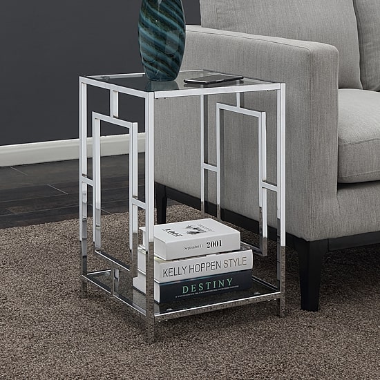 Convenience Concepts Metal End Table