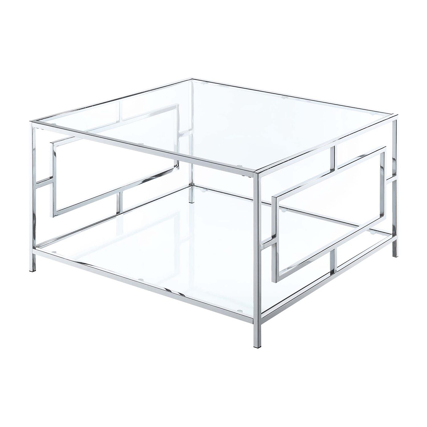 Convenience Concepts Metal Coffee Table