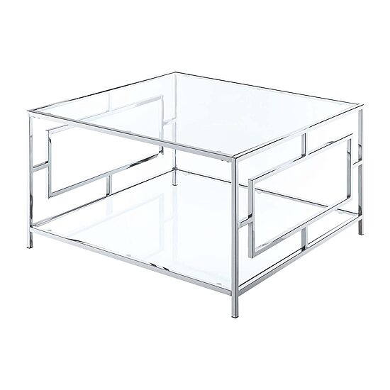 Convenience Concepts Metal Coffee Table