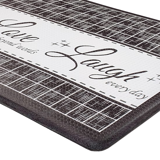 Achim Live Love Laugh Anti-Fatigue 18"X30" Kitchen Mat