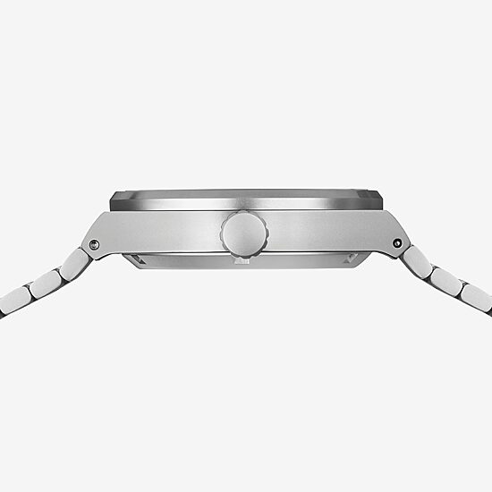 Bering Mens Automatic Silver Tone Stainless Steel Bracelet Watch 19441-701