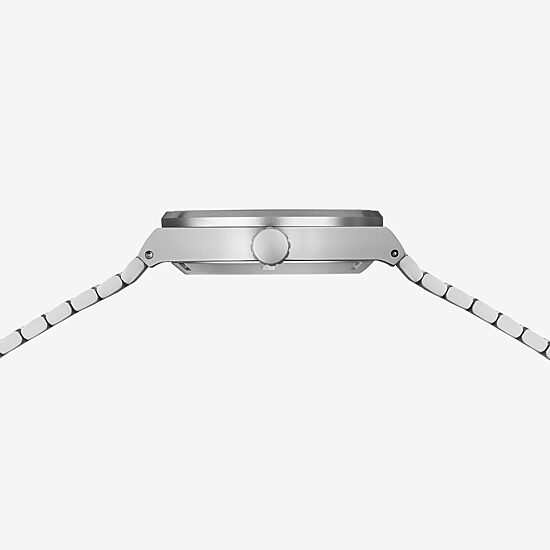 Bering Mens Automatic Silver Tone Stainless Steel Bracelet Watch 19441-708
