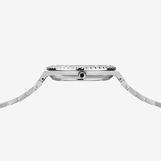 Bering Womens Silver Tone Stainless Steel Bracelet Watch 18936-707