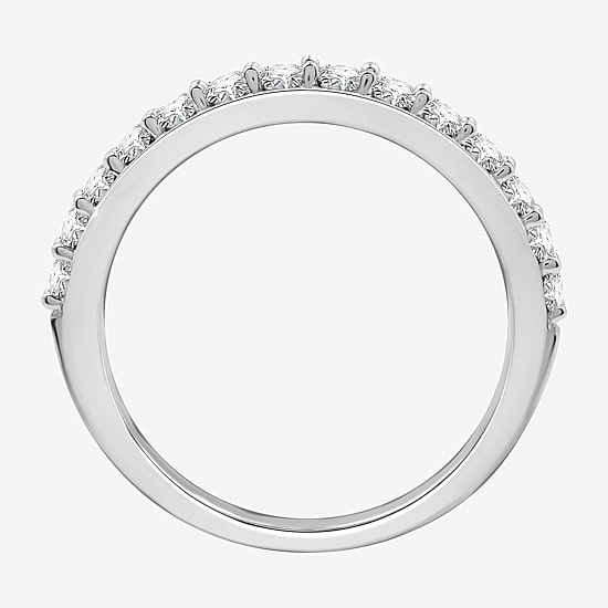 I Said Yes (H-I / I1) Womens 1 CT. T.W. Lab Grown White Diamond Sterling Silver Solitaire Bridal Set