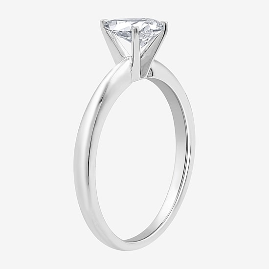 I Said Yes (H-I / I1) Womens 1 CT. T.W. Lab Grown White Diamond Sterling Silver Pear Bridal Set