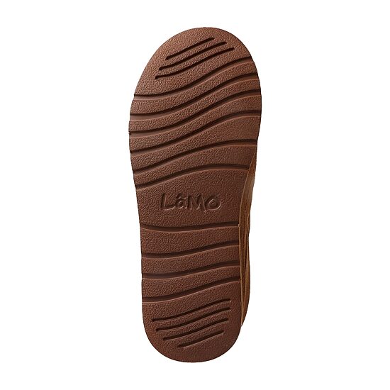 Lamo Womens Faux Fur Trim Slip-On Slippers