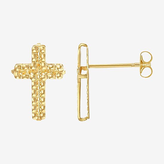 Womens 14K Gold Cross 2-pc. Jewelry Set