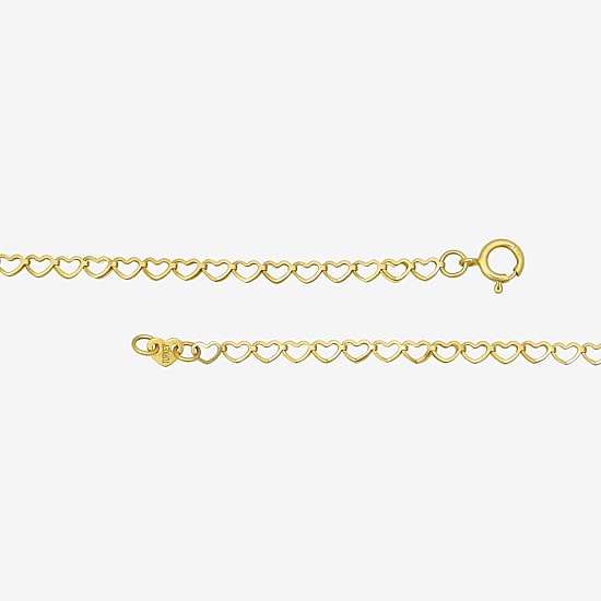 Womens 10K Gold Heart 2-pc. Jewelry Set