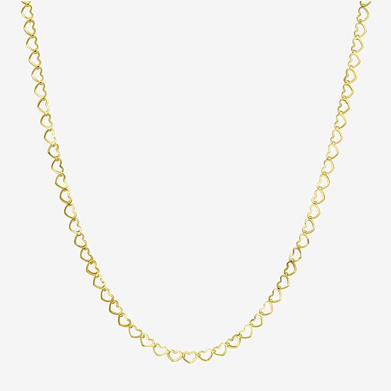 Womens 10K Gold Heart 2-pc. Jewelry Set