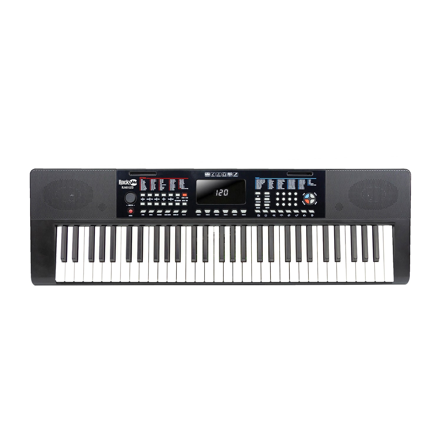 Rockjam 461 Keyboard Piano With Keynote Stickers