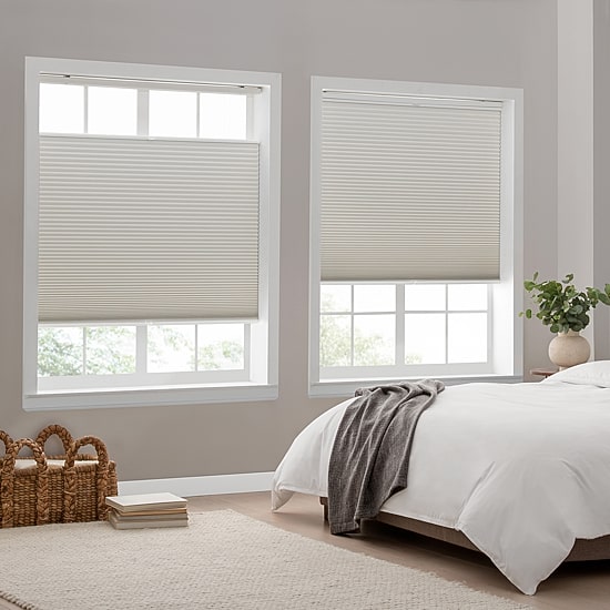 Eclipse Honeycomb Cut-To-Width Cordless Top Down Bottom Up Blackout Cellular Shade