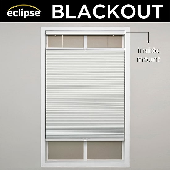 Eclipse Honeycomb Cut-To-Width Cordless Top Down Bottom Up Blackout Cellular Shade