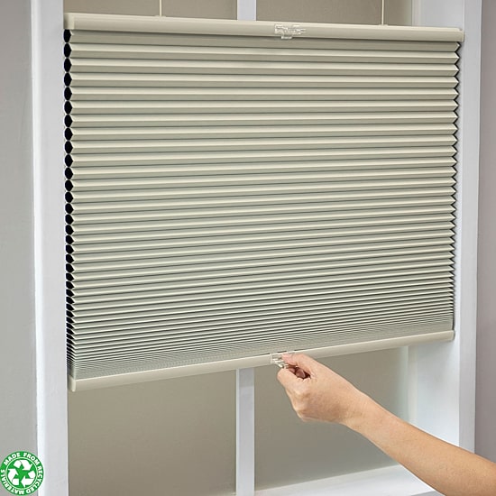 Eclipse Honeycomb Cut-To-Width Cordless Top Down Bottom Up Blackout Cellular Shade