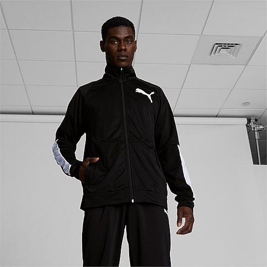 PUMA Tricot Mens Lightweight Track Jacket