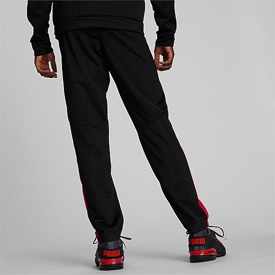 PUMA Contrast Mens Straight Mid Rise Regular Fit Track Pant