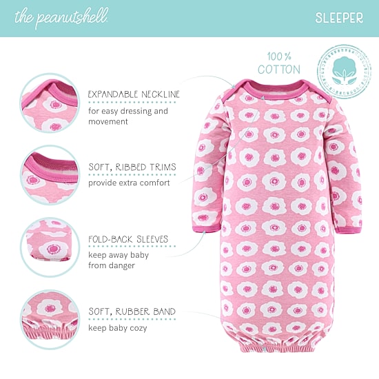 The Peanutshell Pretty Pink Baby Girls 16-pc. Baby Clothing Set