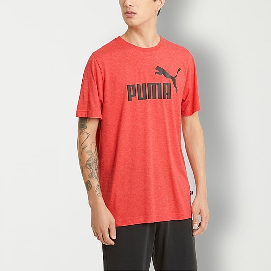 PUMA Essentials Mens Crew Neck Short Sleeve Active T-Shirt