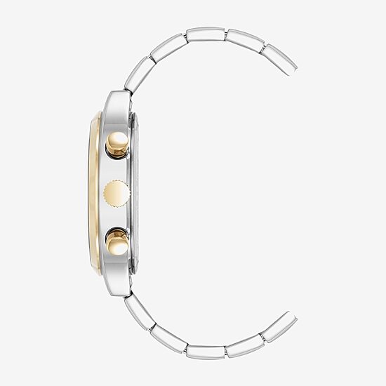 Armitron Mens Silver Tone Stainless Steel Bracelet Watch 20-5625bktt