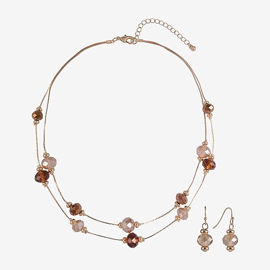 Mixit Gold Tone Womens 2-pc. Jewelry Set