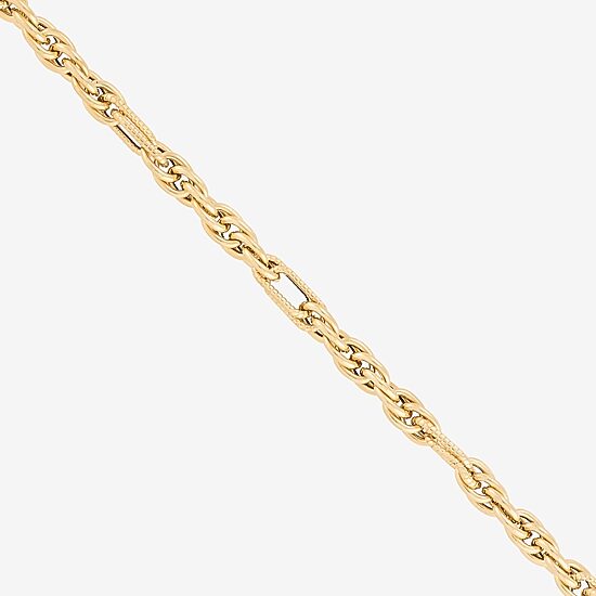 Mia Oro Womens 14K Gold 18 Inch Link Necklace