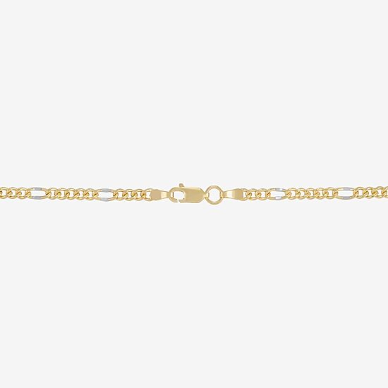 Mia Oro Womens 14K Gold 18 Inch Link Necklace