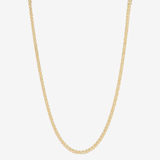 Mia Oro Womens 14K Gold 18 Inch Link Necklace