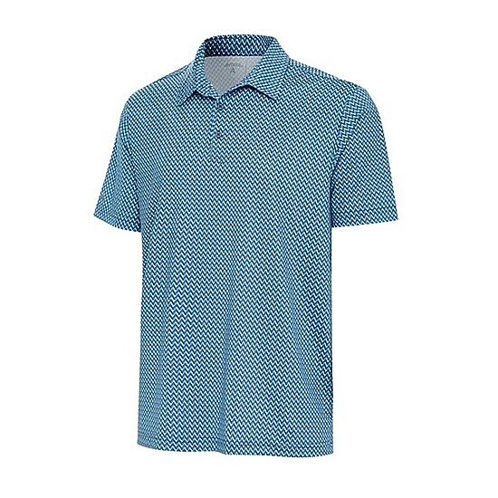 Antigua Streak Mens Short Sleeve Polo Shirt