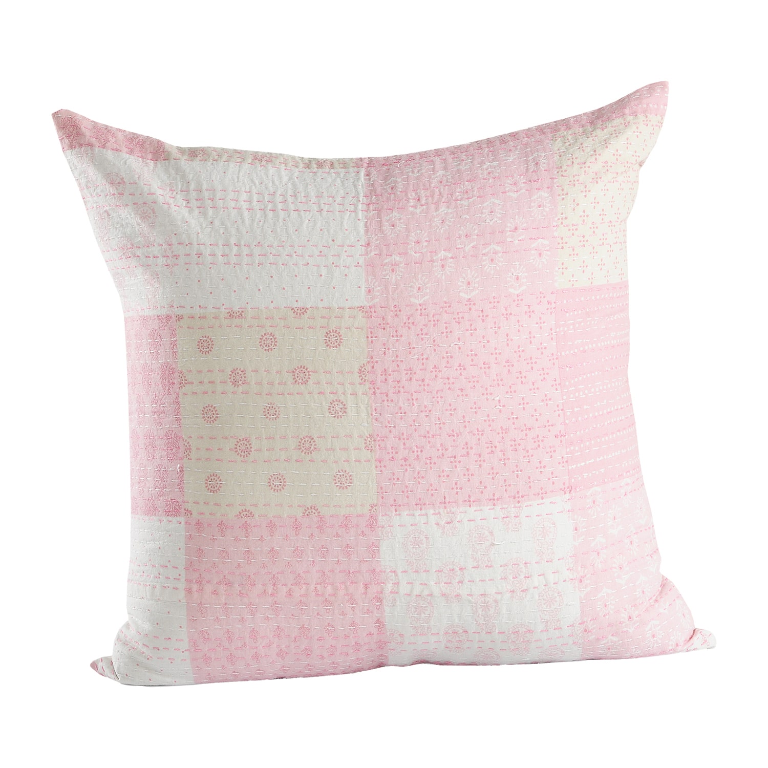 LR Home Mille Kantha Square Throw Pillow