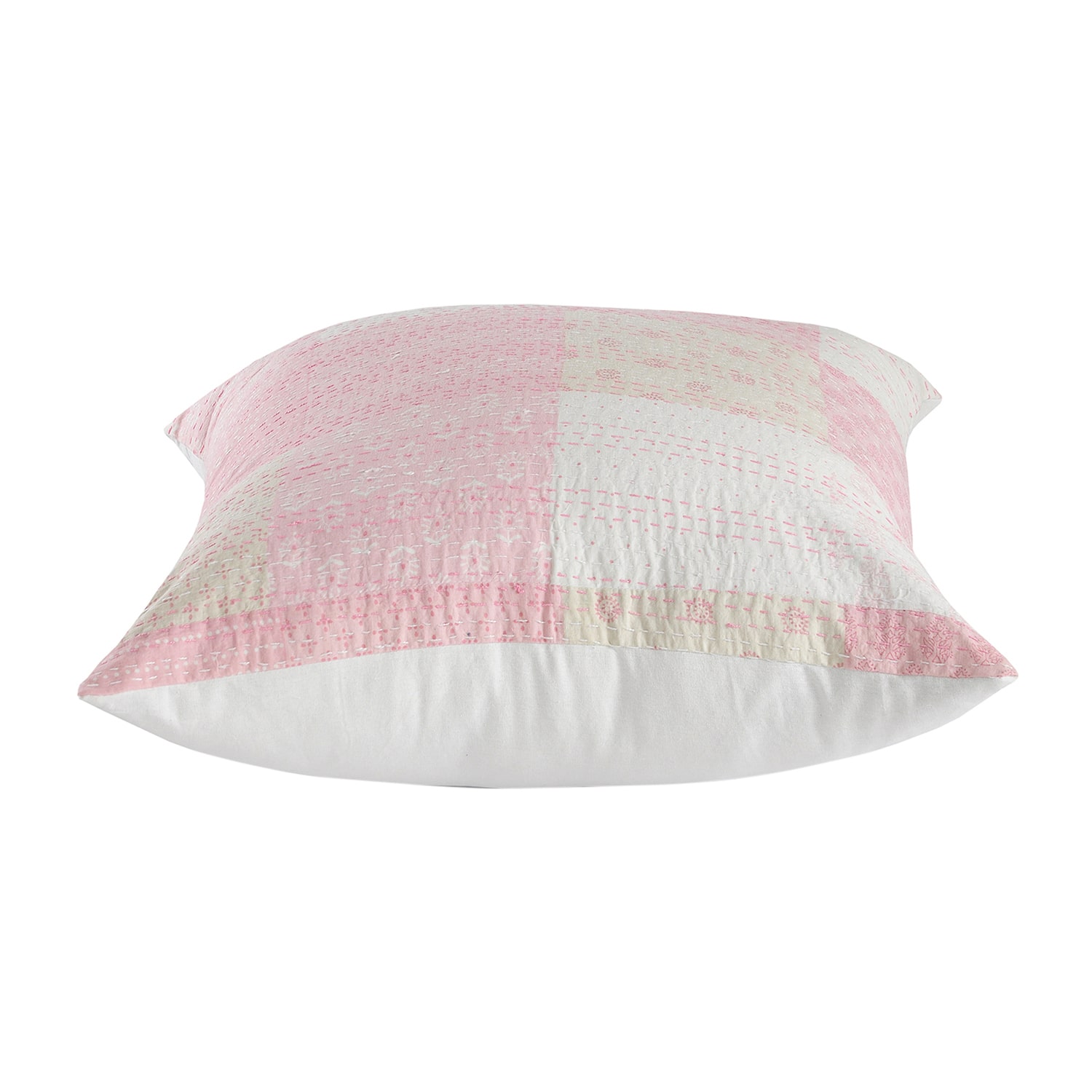 LR Home Mille Kantha Square Throw Pillow