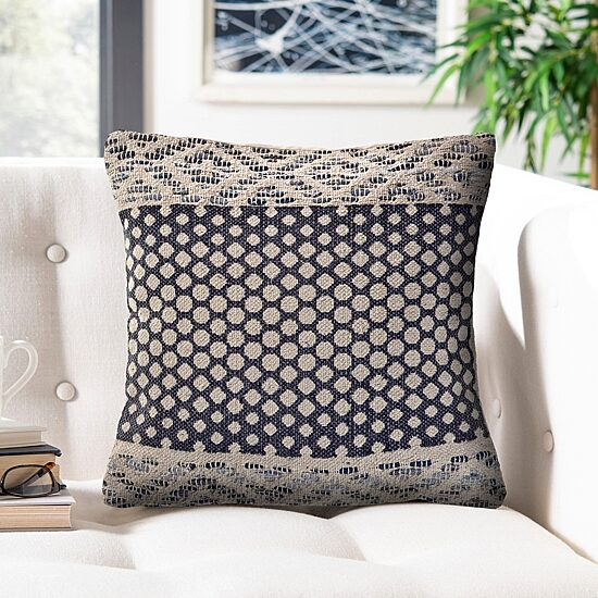 LR Home Mille Modern Square Throw Pillow
