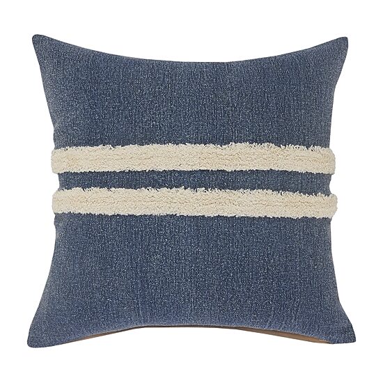 LR Home Sunny Casual Square Throw Pillow