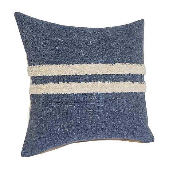 LR Home Sunny Casual Square Throw Pillow