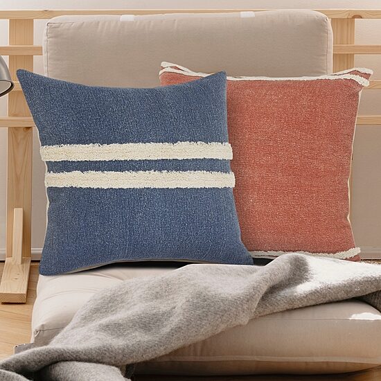 LR Home Sunny Casual Square Throw Pillow
