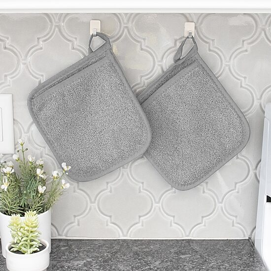 Ritz Terry Cloth 4-pc. Pocket Mitt Holder Set