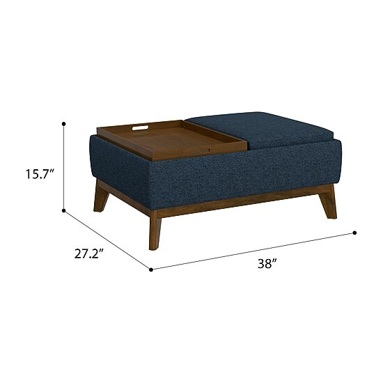 Home Point Cloud Storage Ottoman