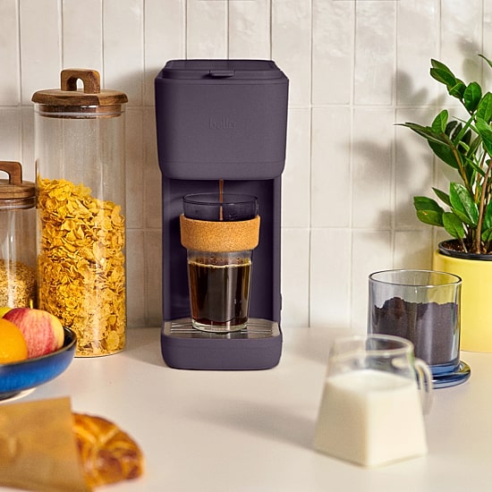 bella Single-Serve Coffee Maker, Fits-anywhere™ kitchenware