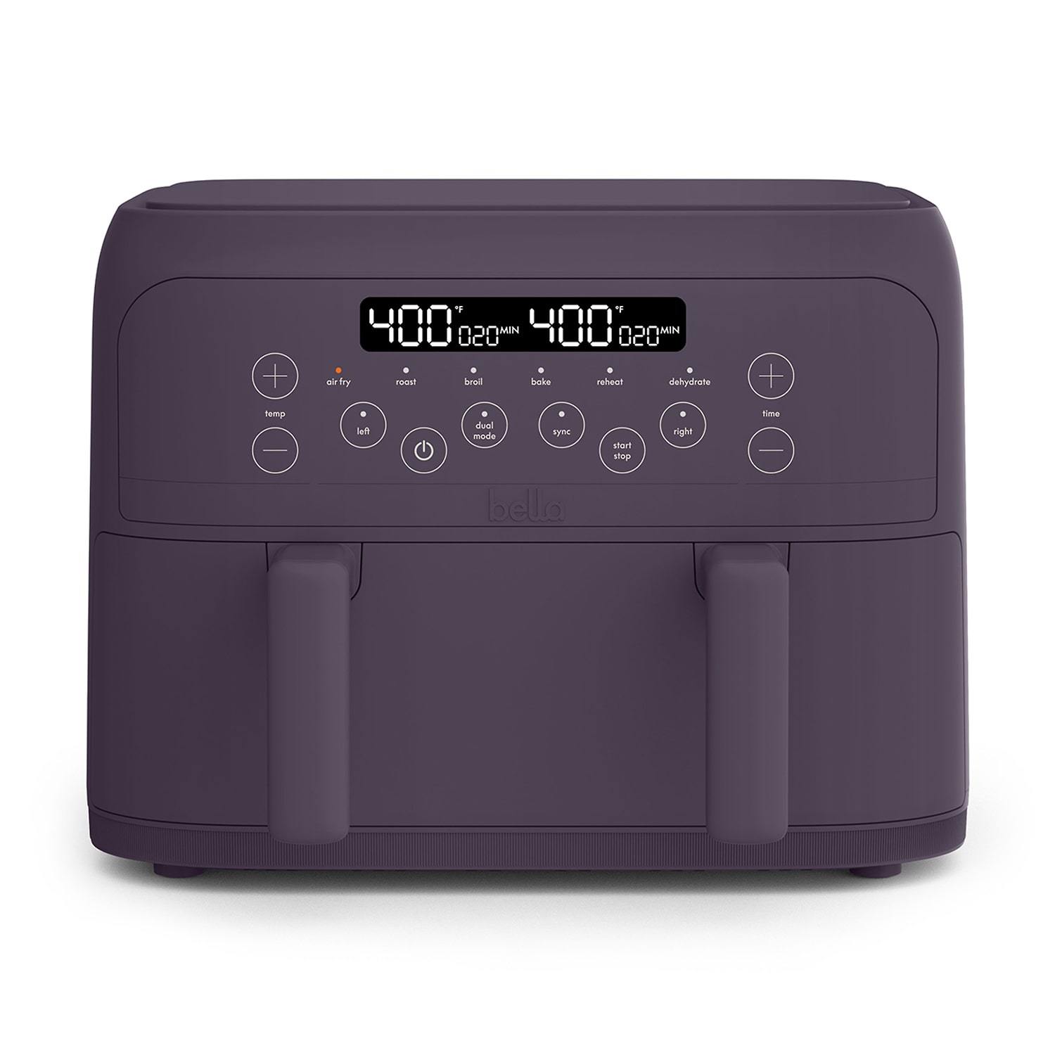 bella 4Qt Trizone Air Fryer, Fits-anywhere™ kitchenware