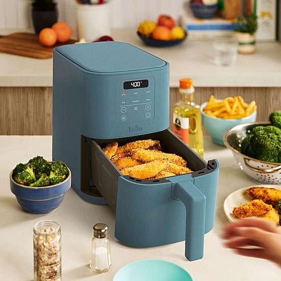 bella 4qt Slim Air Fryer, Fits-anywhere™ kitchenware