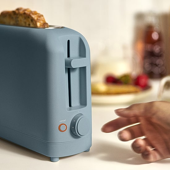 bella 2-Slice Slim Toaster, Fits-anywhere™ kitchenware