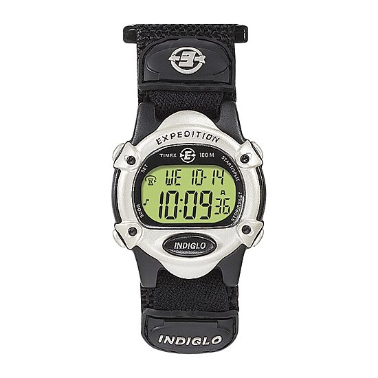 Timex® Expedition® Black Nylon Fast Strap Digital Watch T478529J
