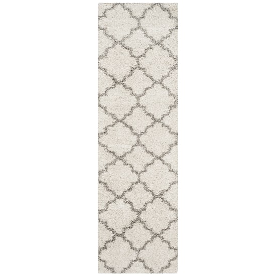Safavieh Hudson Shag Collection Synthia Geometric Runner Rug