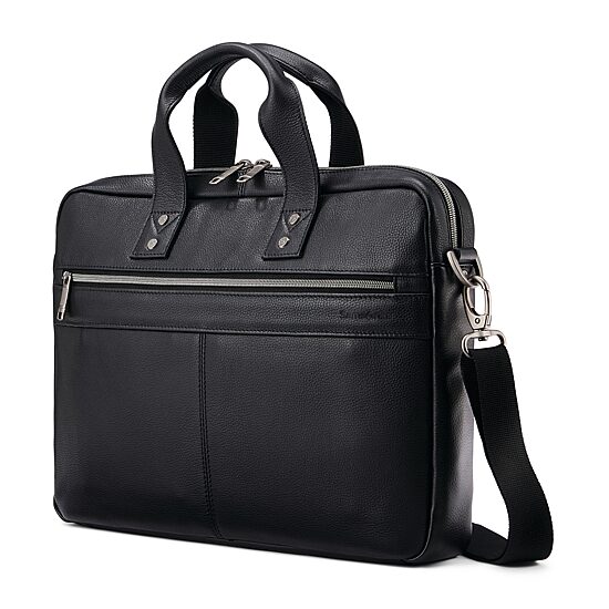 Samsonite Slim Classic Leather Business Briefcase